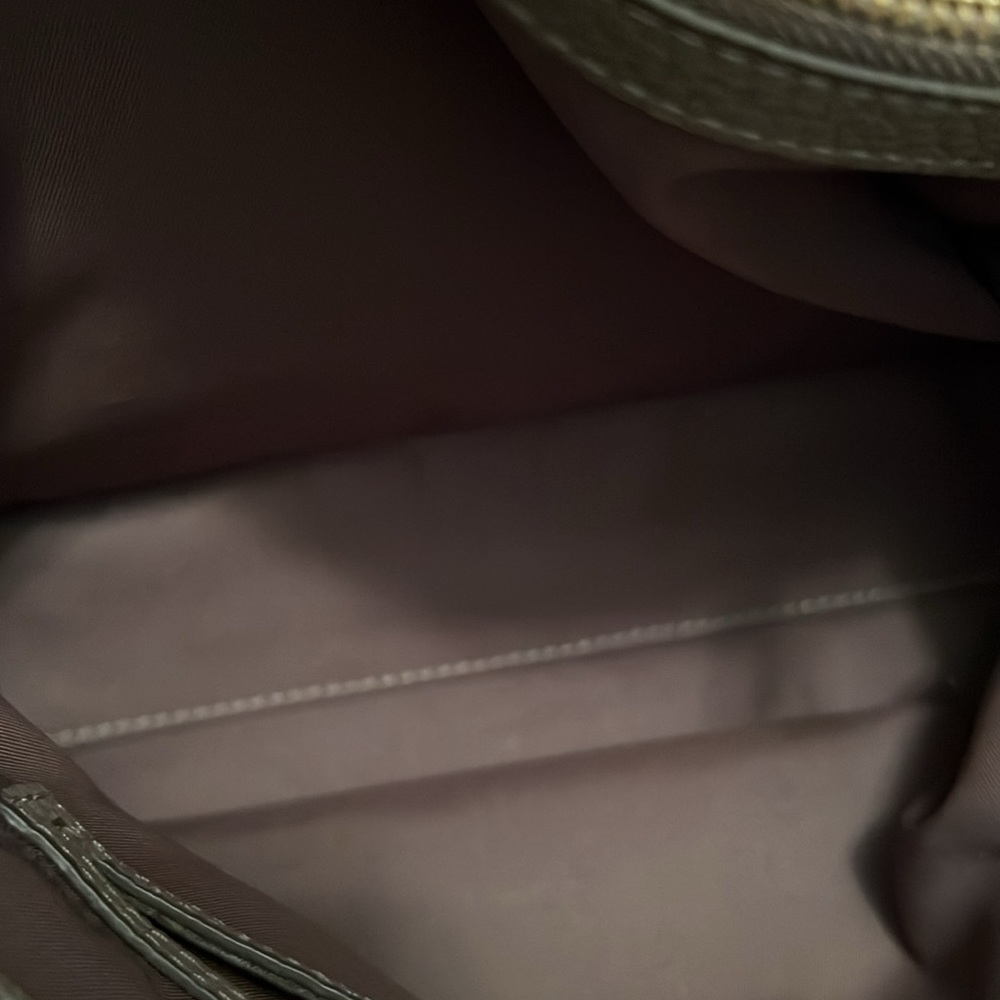 Tory Burch Mcgraw Triple Compartment Leather Bag - Picture 10 of 11